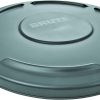 Rubbermaid Commercial FG265400GRAY BRUTE Heavy-Duty Round Waste/Utility Container, 55-gallon Lid ONLY, Gray