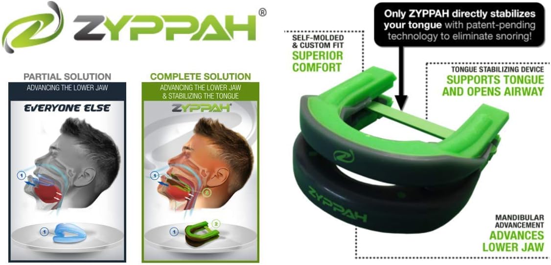 ZYPPAH Anti Snoring Hybrid Oral Appliance Mouthpiece Stop Snoring Sleep Aid Solution Snore Stopper Mouth Guard Device – Made in USA, FDA Cleared – Military - Image 3