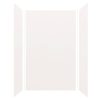 Transolid Expressions 32-in x 60-in x 96-in Glue to Wall Tub/Shower Wall Kit in White