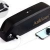 ANKLOUS Ebike Battery 48V 10Ah Electric Bike Battery for 250W 500W 750W Bike Motor with USB Port, 3A Charger, Safe Lock, Electric Bicycle Lithium Battery Compatible with Bafang Voilamart AW Ancheer??