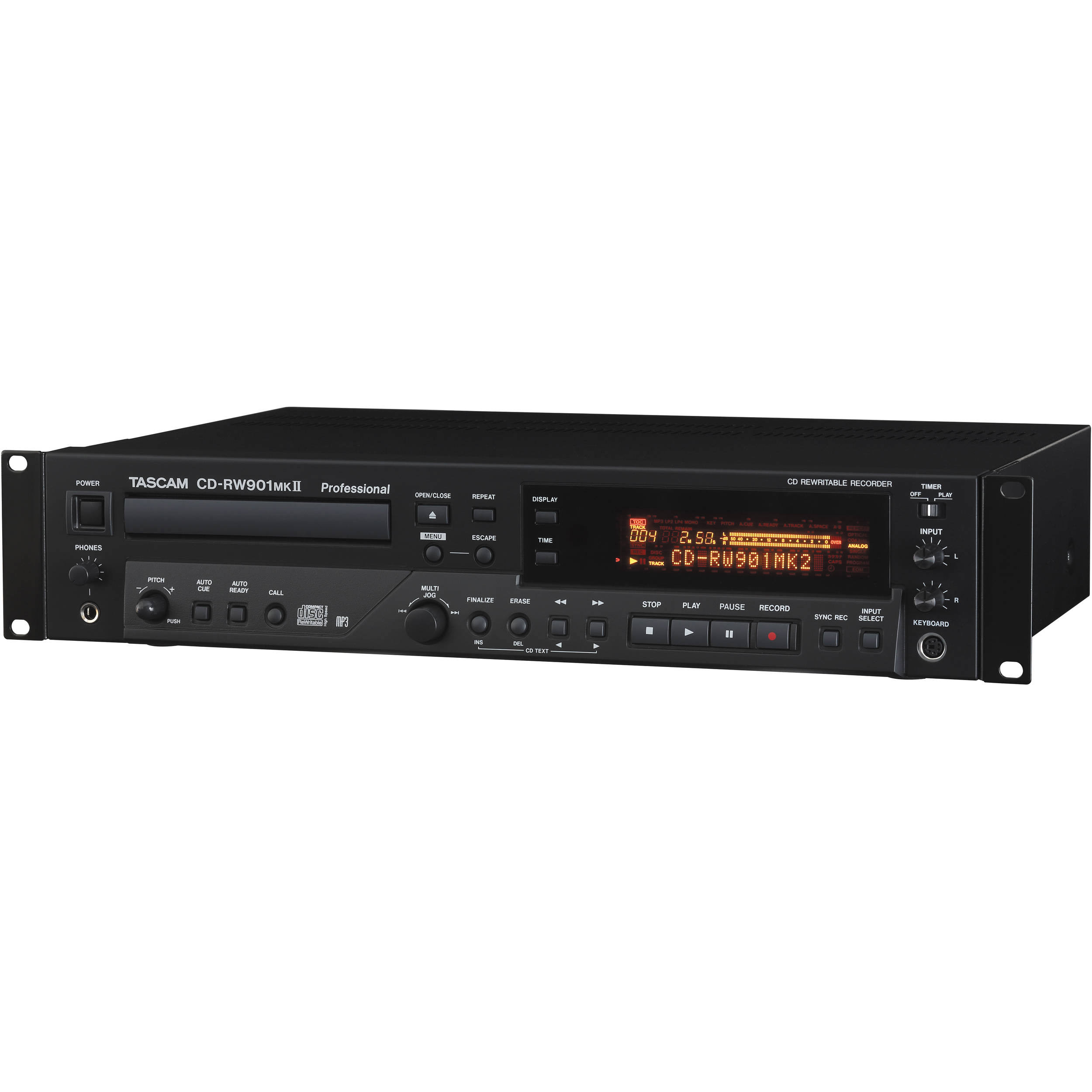 Tascam CD Recorder/Player CD-RW901MKII