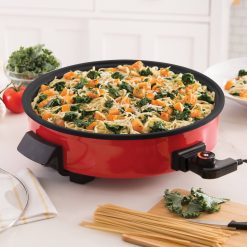Alternative view of Dash 14×22 Family Size Rapid Skillet, Red